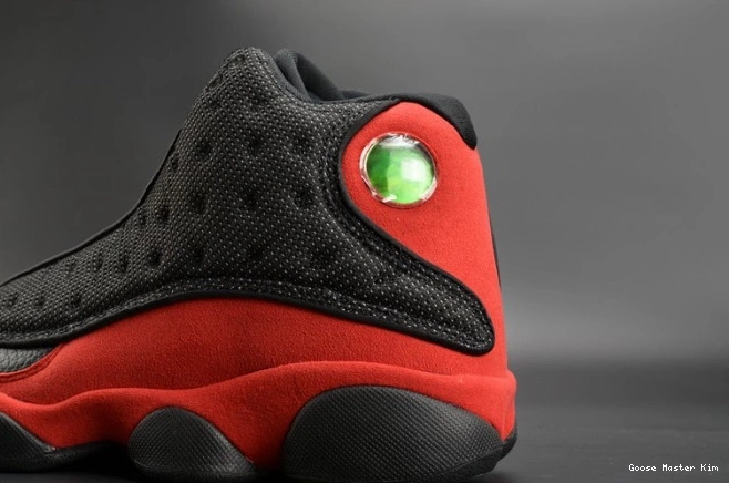 Jordan RetroBred red  414571-004 mens black Air 13 0709